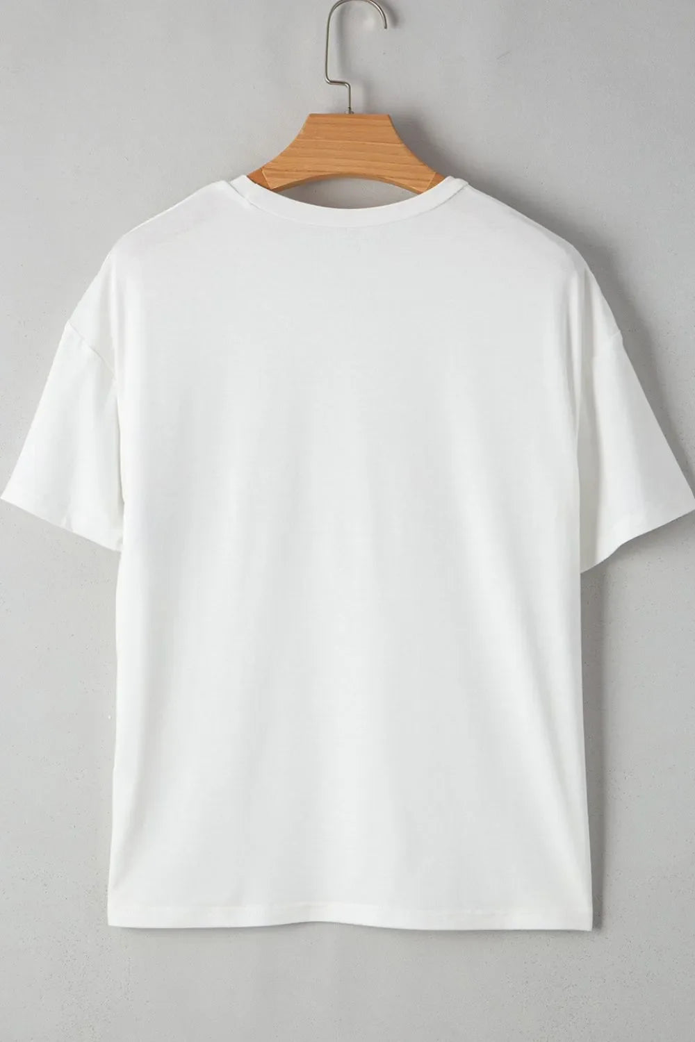Sequin Stripes Crew Neck T Shirt