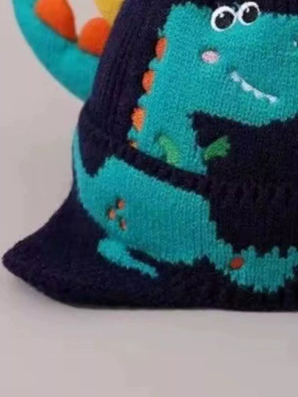 Children's Dinosaur Knitted Hat