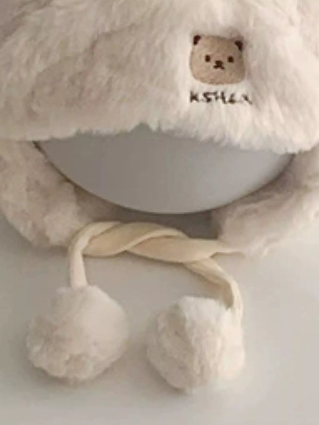 Children's Bear Ear Fluffy Hat