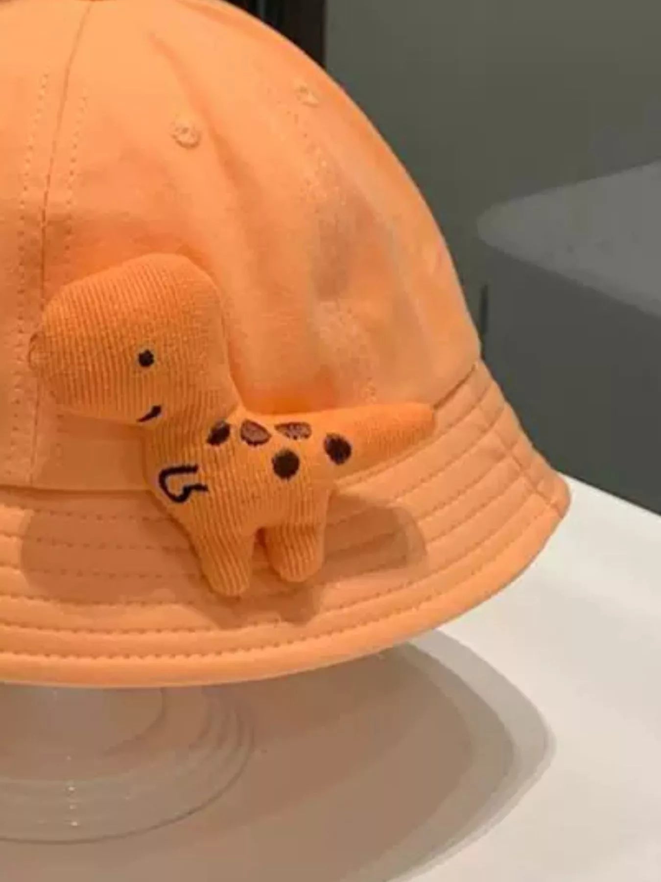 Children's Dinosaur & Sprout Decor Bucket Hat