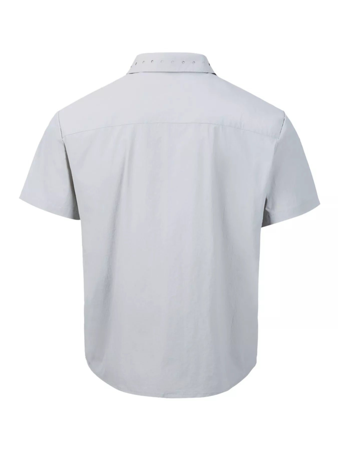 Men's Lightweight Zip-Up Short Sleeve Shirt