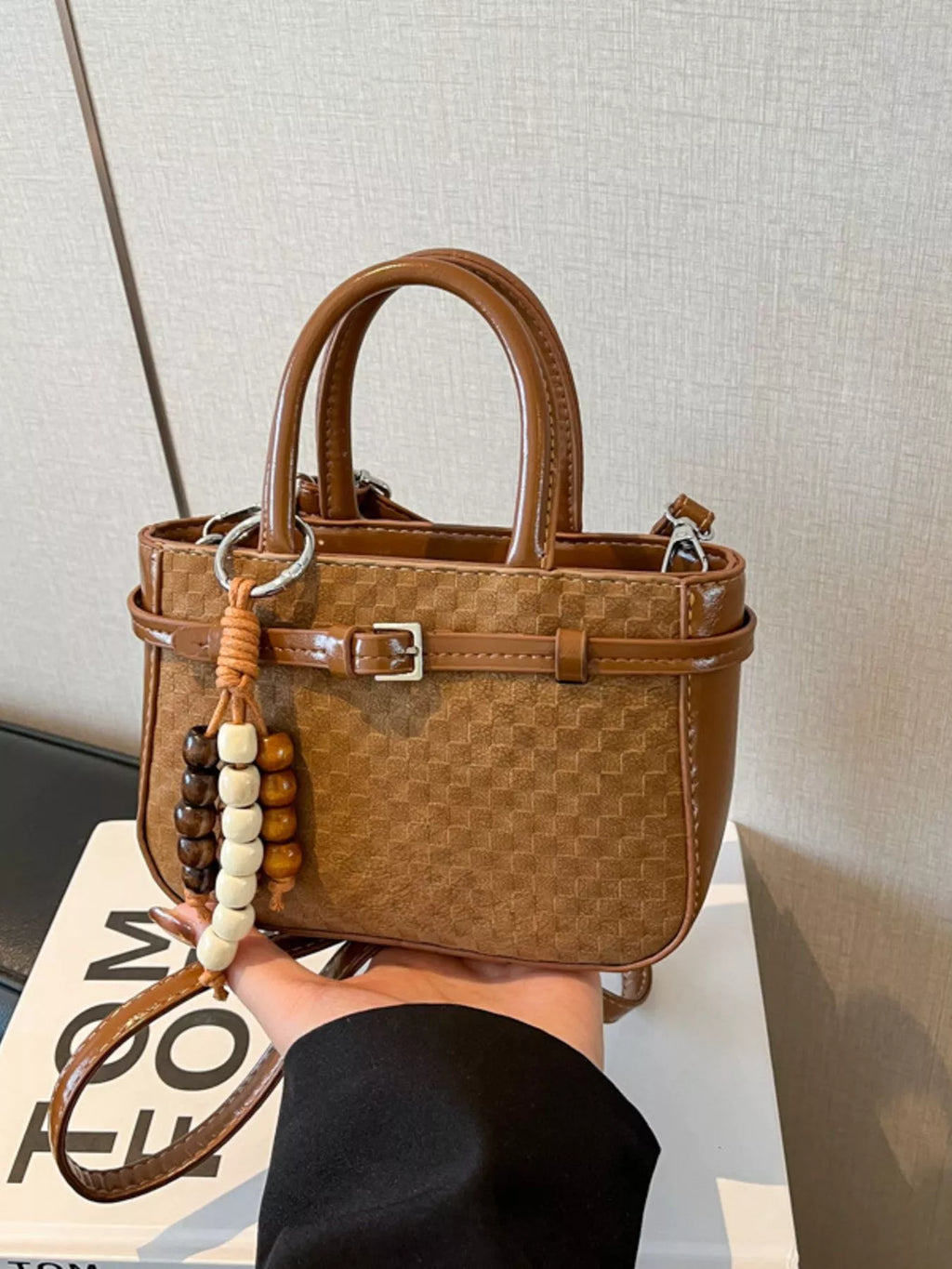 Top Handle Crossbody Bag