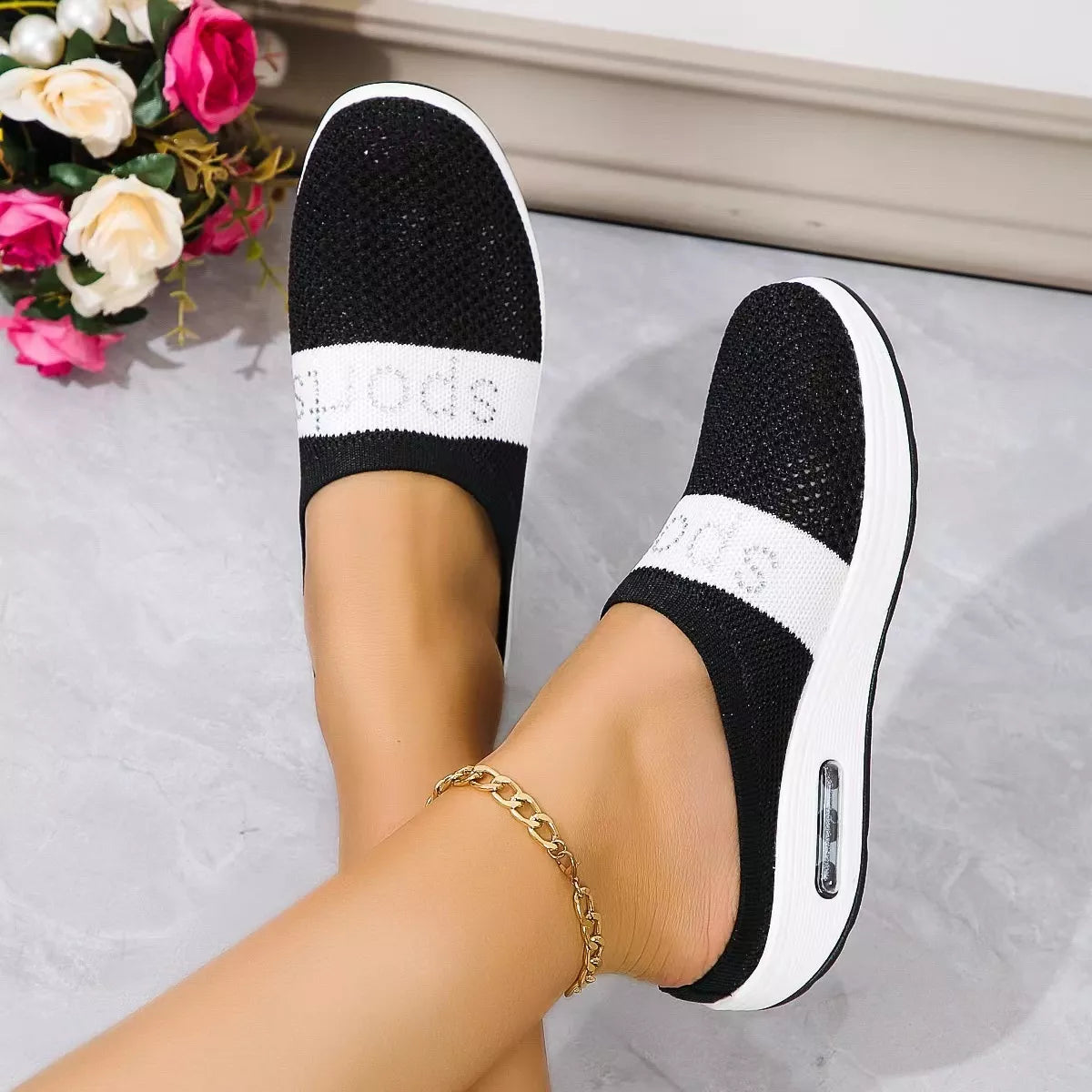 Breathable Mesh Slip-Ons