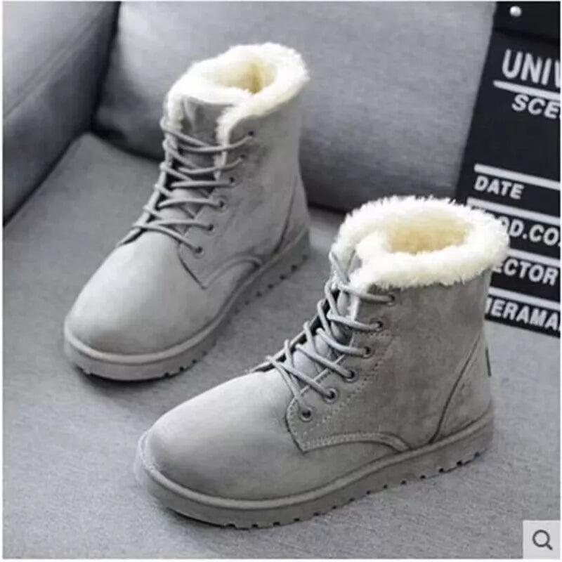 Lace-Up Ankle Boots