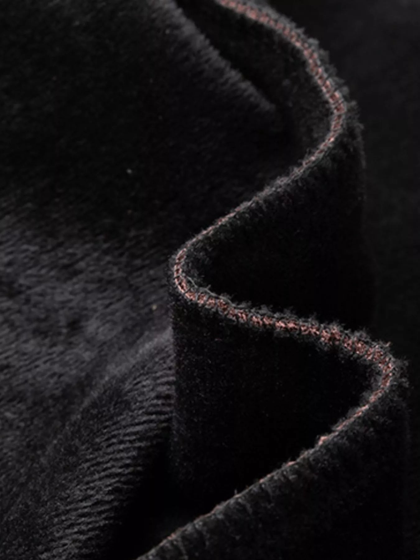 Men's Plus Size Velvet Embroidered Warm T-Shirt