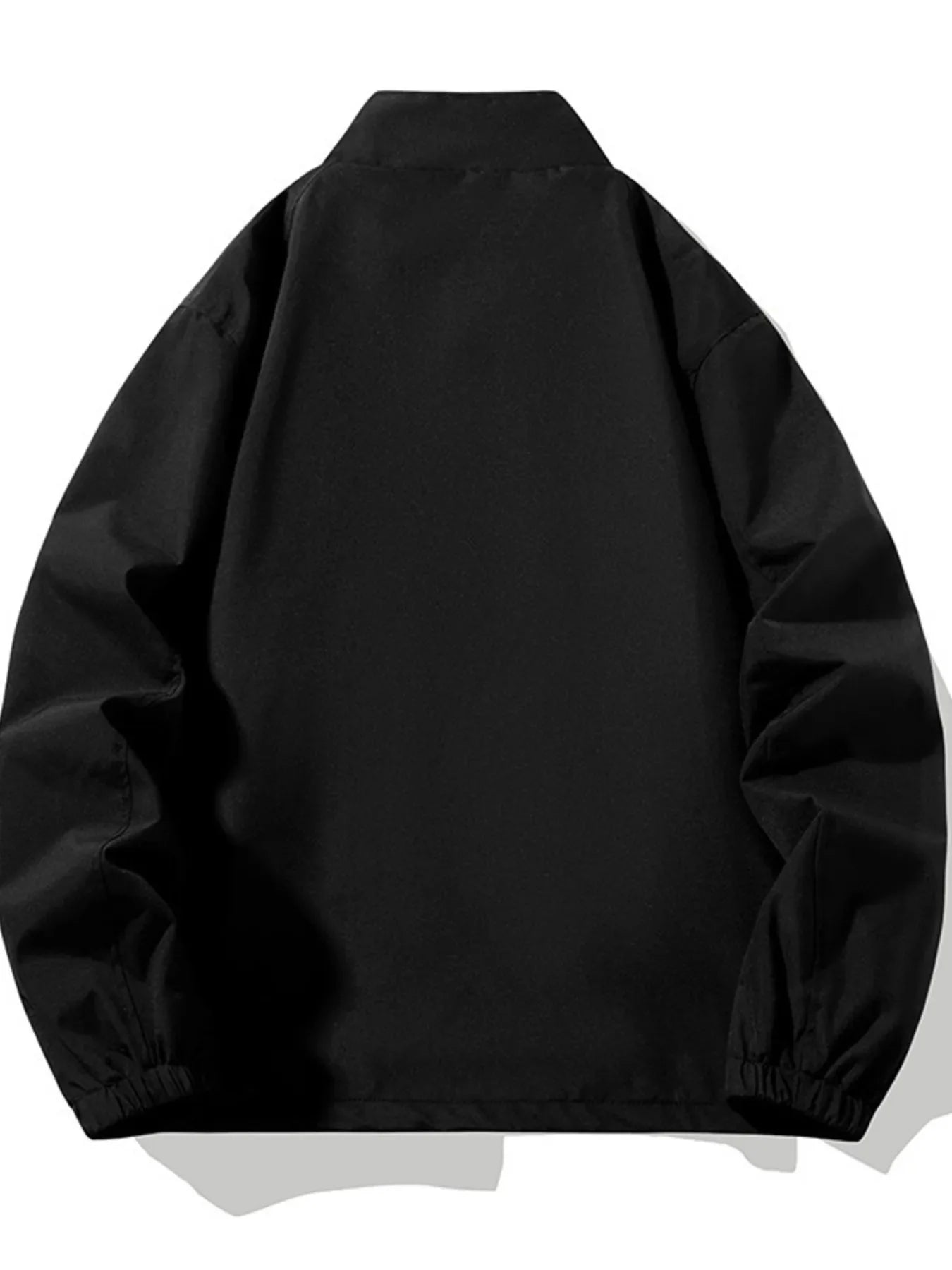 Men's Plus Size Zip Up Long Sleeve Jacket