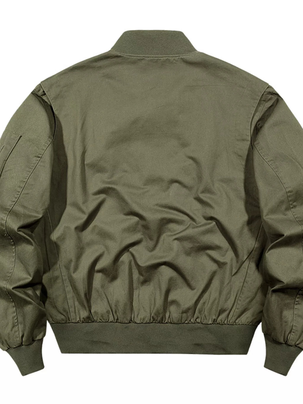 Men's Plus Size Zip Up Bomber Jacket