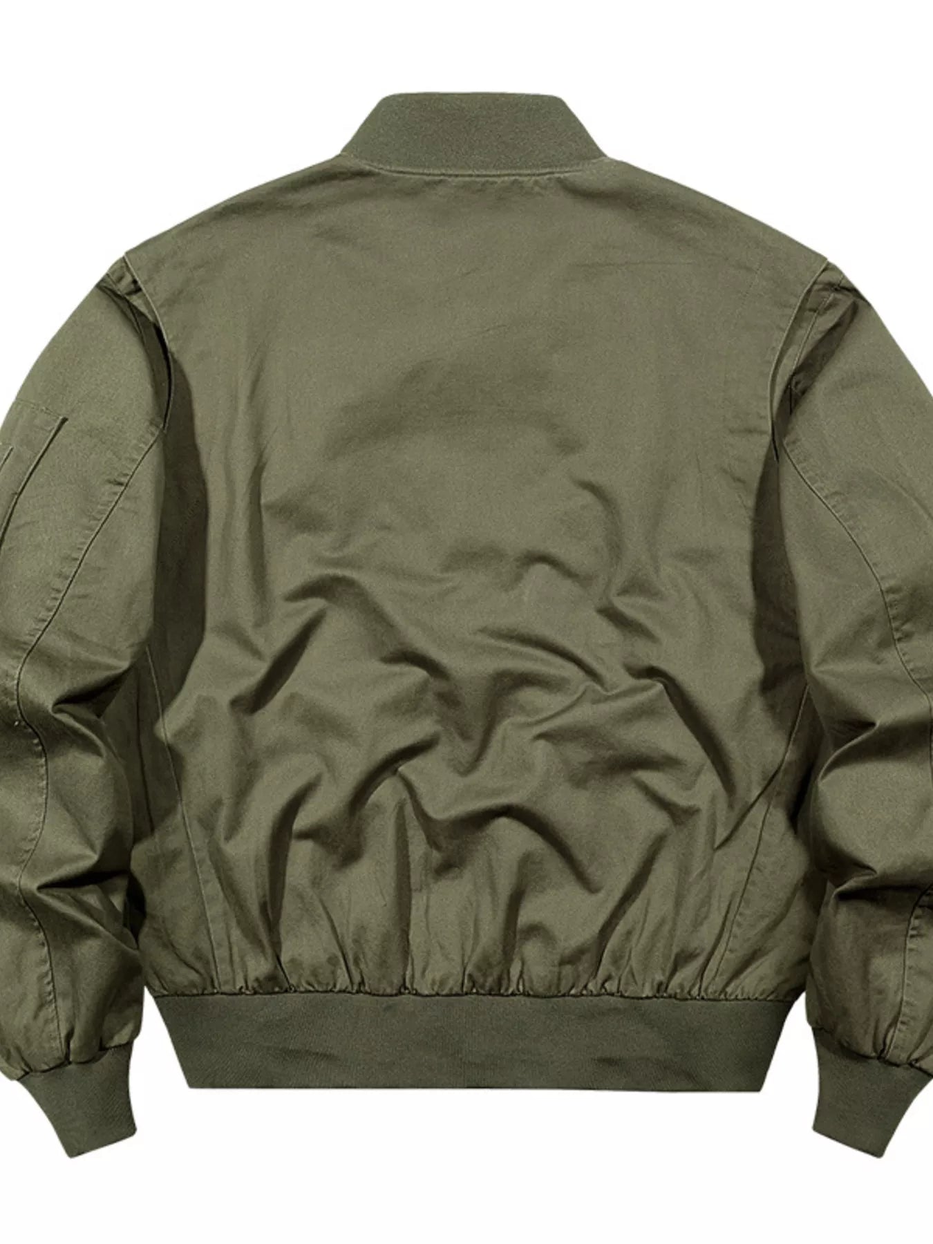 Men's Plus Size Zip Up Bomber Jacket