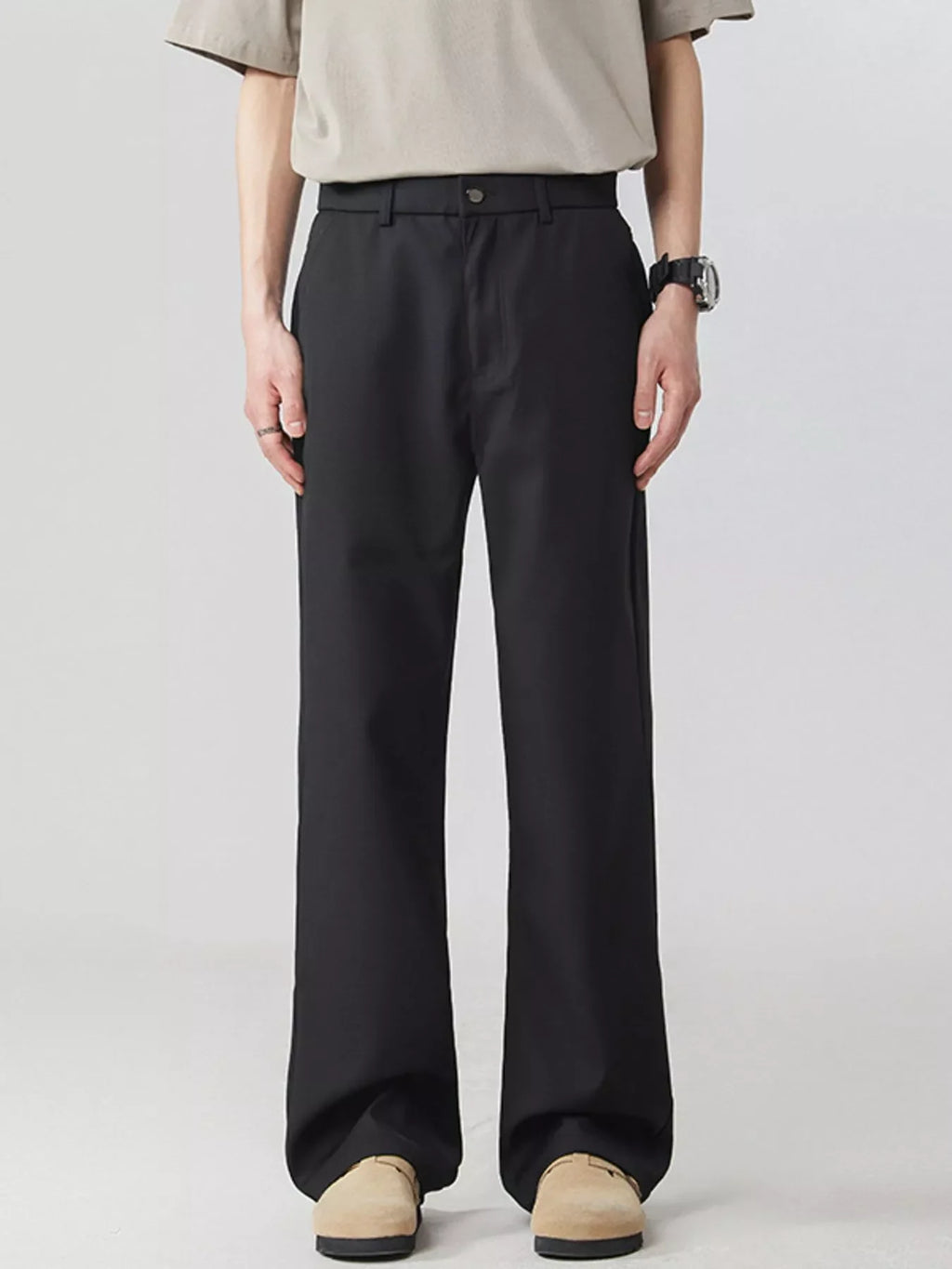 Men's Full Size Relaxed Fit Pants Plus Size