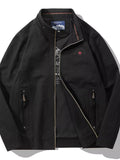 Men's Plus Size Casual Lightweight Zip Up Jacket