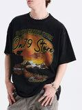 Children's Graphic Round Neck Oversized T-Shirt