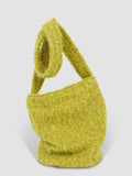 Textured Knit Crossbody Bag