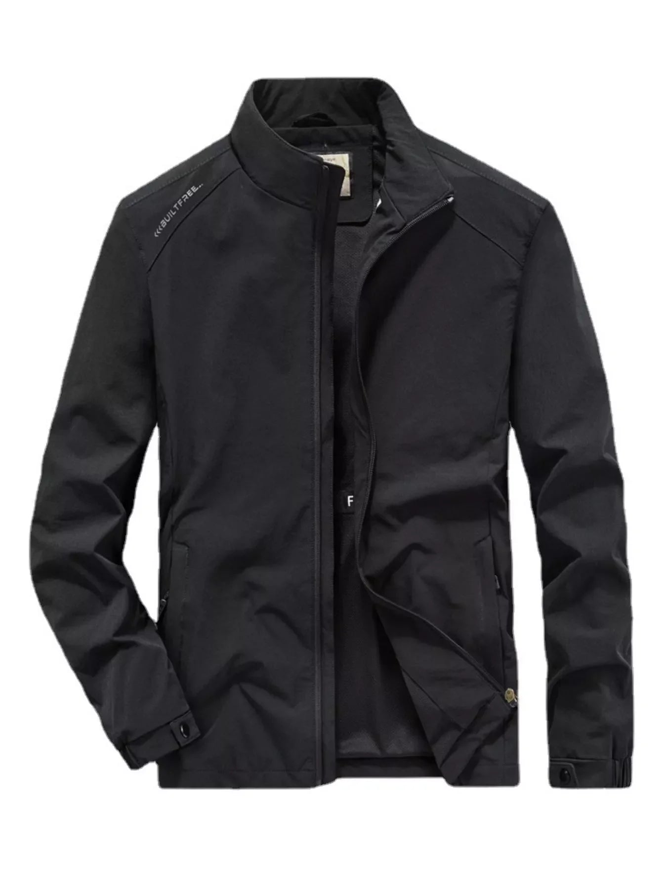 Men's Plus Size Casual Lightweight Windbreaker Jacket