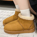Round Toe Platform Boots