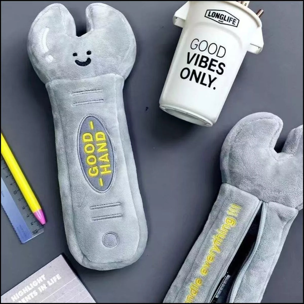 Wrench Shape Stationery Storage Bag