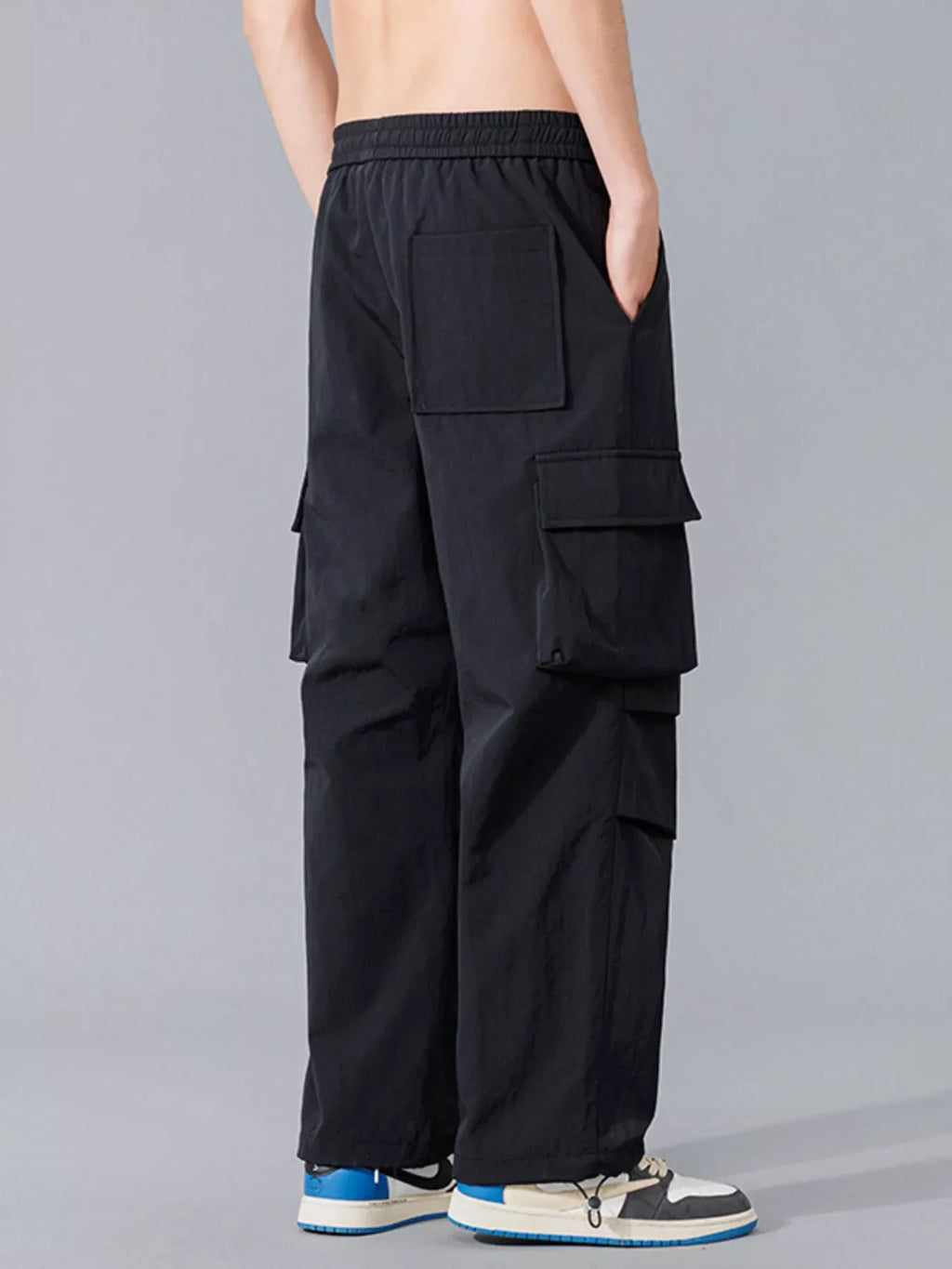 Men's Plus Size Loose Fit Cargo Pants