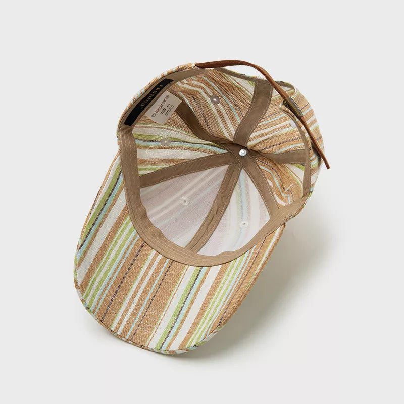 Striped Baseball Cap
