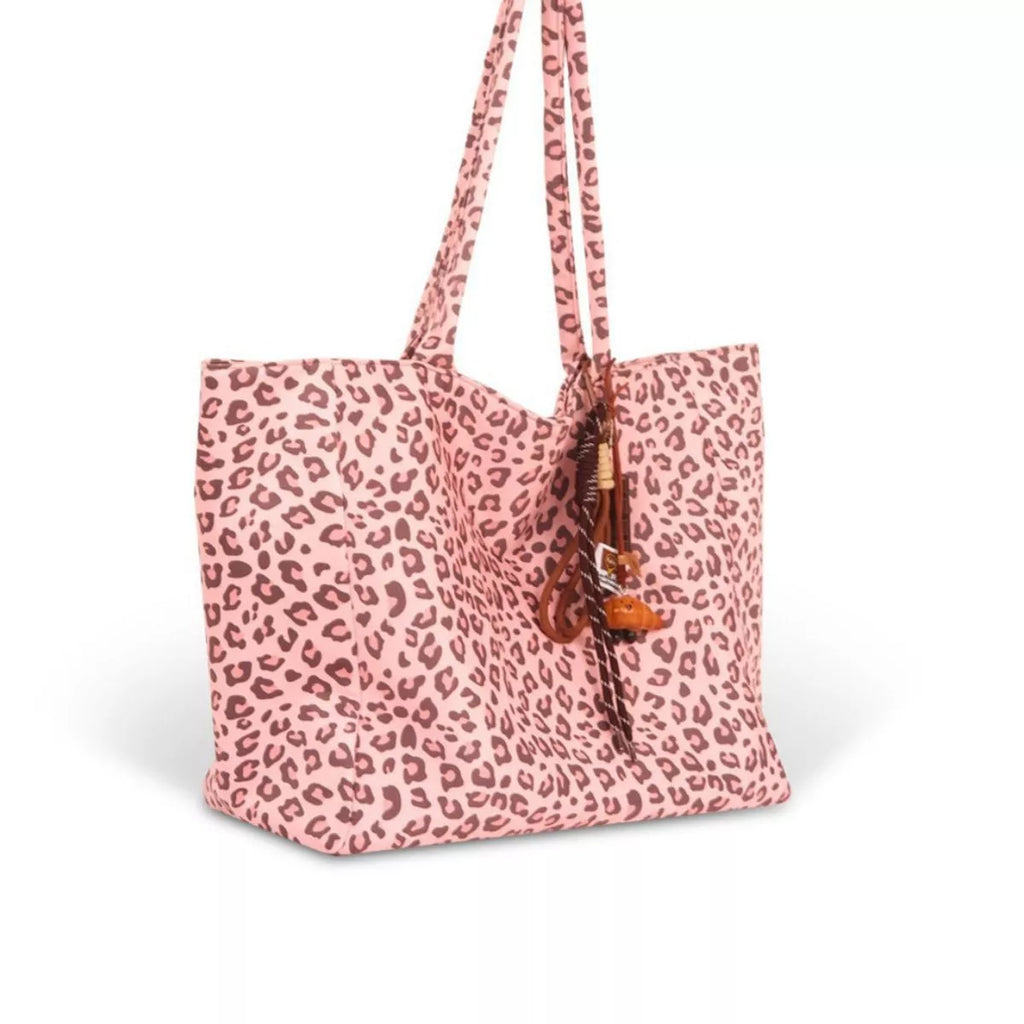 Leopard Print Oversized Tote Bag